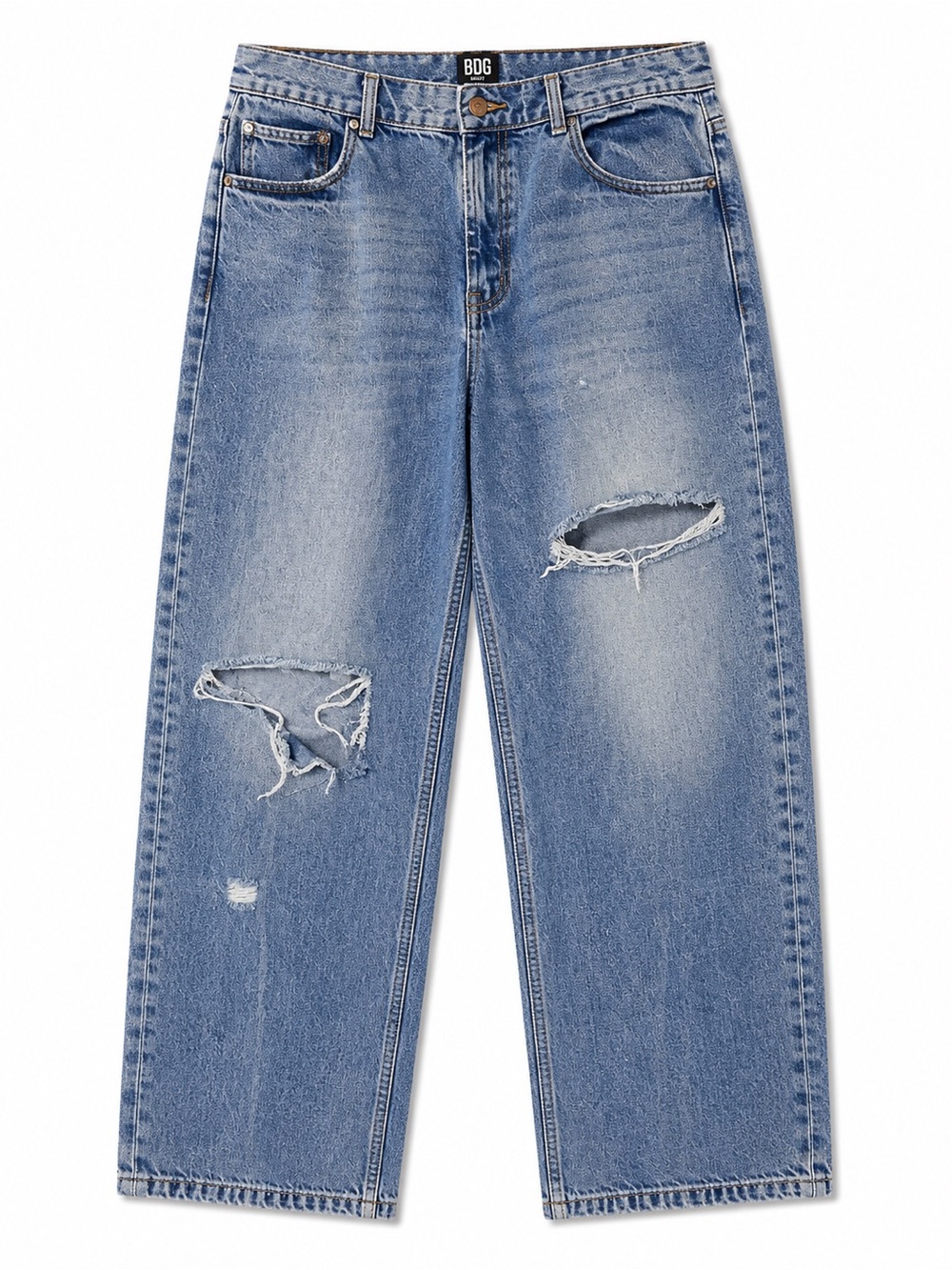 BDG Light Blue Loose Straight Denim Jeans